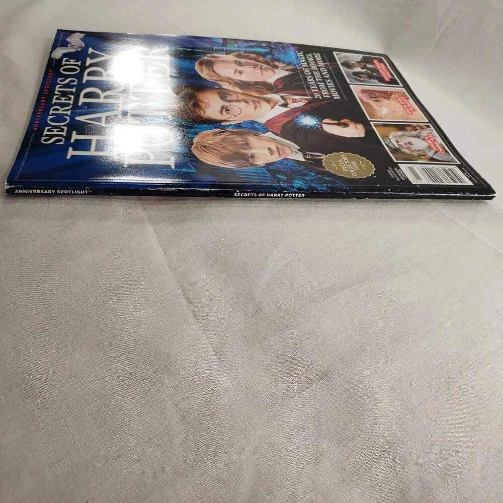 Secrets of Harry Potter The Anniversary Spotlight Magazine/ Book For Fans
